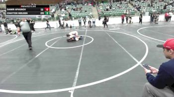 83 lbs Consolation - Damir Afaunov, Elk Grove Wr Ac vs Chayton Nielsen, Spring Hills WC