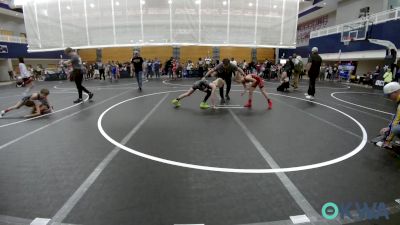 80 lbs Quarterfinal - Skyler Weathers, Hinton Takedown Club vs Cason Rigdon, Piedmont