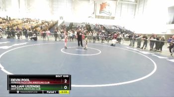 50 lbs Champ. Round 1 - Devin Pool, Honeoye Falls-Lima Wrestling Club vs William Uszenski, Deep Roots Wrestling Club
