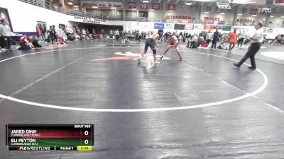 141 lbs Cons. Round 7 - Eli Peyton, Cumberlands (Ky.) vs Jared Dinh, Cumberland (Tenn.)