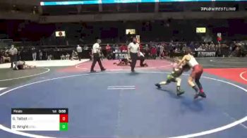 62 lbs Final - Gatlan Talbot, Atc vs Dillon Wright, Stout Wr Ac