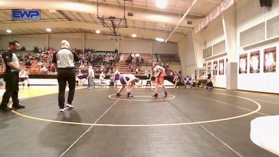 285 lbs Consolation - Zane Stewart, Sperry High School vs Donavin McMonigle, Mannford High School