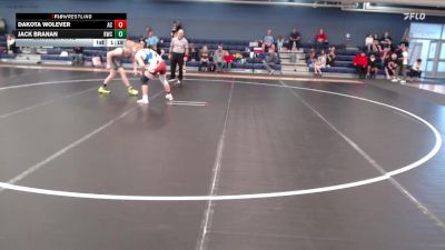 154-169 lbs Quarterfinal - Jack Branan, Riverside Wrestling Club vs Dakota Wolever, Adams Central
