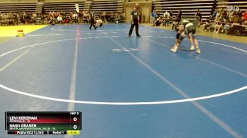 140 lbs Champ. Round 1 - Levi Kerzman, Paynesville vs Nash Graner, PEM (Plainview/Elgin/Millville)
