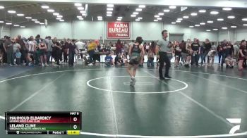 97 lbs Cons. Round 2 - Leland Cline, Virginia Patriots Wrestling vs Mahmoud ElBardicy, Legend Wrestling Club