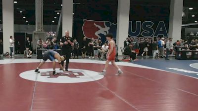 52 kg Champ. Rd Of 64 - Josh Perez, Connecticut vs Jaxon Sanchez, Titan Mercury Wrestling Club