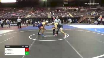 195 lbs Quarterfinal - Jacob Potts, Silverback Wc vs Kobe Pablo, Cypress