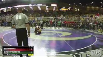 2A 160 lbs Semifinal - Ty Rodriguez, Brandon vs Christopher Minto, Mariner