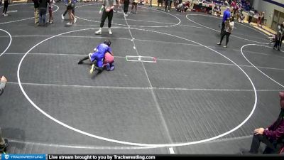 70 lbs Cons. Semi - Ryder Larkins, Ninety Six Wrestling vs Andrew Oldham, Blue Steel Wrestling