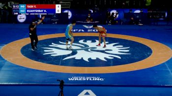 74 kg Round Of 16 - Yash Yash, IND vs Nurdaulet Kuanyshbay, KAZ