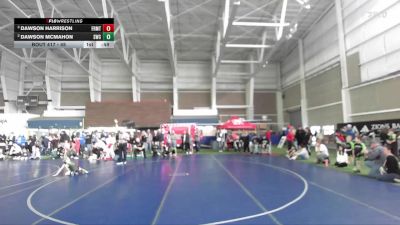 45 lbs Semifinal - Dawson Harrison, Colorado Outlaws vs Dawson McMahon, Shootbox Wrestling Club