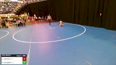 Boys 3rd-4th Grade - 71 Cons. Round 3 - Jake Johnson, Moen Wrestling Academy vs Parker Youngblut, DC Elite Wrestling