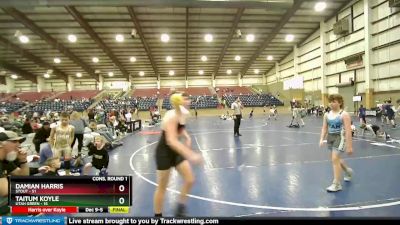 135 lbs Quarters & Wb (16 Team) - Hazel Guay, Utah Green vs Cash Segotta, Stout