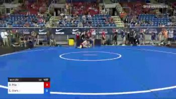 138 lbs Round Of 128 - Dylan Pile, California vs Cameron Clark, Indiana