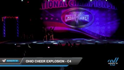 Ohio Cheer Explosion - C4 [2022 L4 Junior - D2 - Small Day 1] 2022 American Cheer Power Columbus Grand Nationals