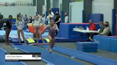 Jolyn Sicat Valeros - Vault, Sokol Elite Gymnastics - 2021 American Classic and Hopes Classic