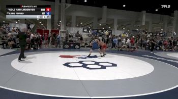 86 lbs Cons. Round 4 - Cole Han-Lindemyer, Minnesota vs Lane Foard, VA Team Predator