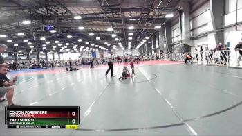 52 lbs Rd# 8- 12:30pm Saturday Final Pool - Zayd Schadt, Maryland BLACK vs Colton Forestiere, East Coast Elite