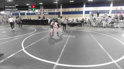 102 lbs Round Of 32 - William Max, Savage House WC vs Thomas Starr, Gold Rush Wr Ac