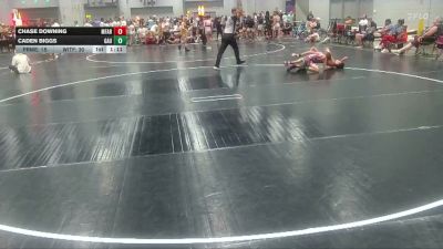 101 lbs Round 2 (4 Team) - Chase Downing, MF Army vs Caden Biggs, GA United