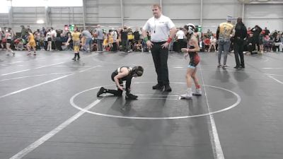 64 lbs Round 3 (6 Team) - Ellie Perow, Mitten Mayhem vs Timothy Adkins, Shamrock WC