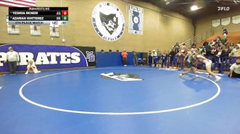 150 lbs 5th Place Match - Yeshua McNew, Atascadero vs Azariah Guitterez, R.F. Kennedy