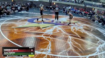 107 lbs Quarterfinals (8 Team) - Hudson Fleming, Bettendorf vs Evan Marvin, Apple Valley