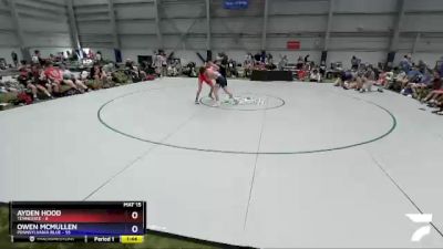 145 lbs Placement Matches (16 Team) - Ayden Hood, Tennessee vs Owen McMullen, Pennsylvania Blue