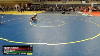 60 lbs Placement (4 Team) - Jaden Abbott, Adrian vs Kouper Beermann, Wabasso