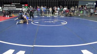 145 lbs Semifinal - Nathaniel Smith, Brookfield vs Elijah Phoutasen, Chesapeake