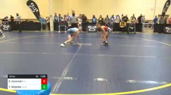 87 lbs Prelims - Caleb Hummel, Philipsburg vs Tanner Mizenko, Canon-McMillan