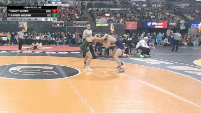 AA - 110 lbs Champ. Round 1 - Kuley Queer, Butte vs Xavier Wilson, Great Falls CMR