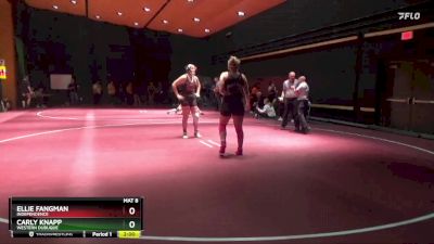 190 lbs Round 3 - Ellie Fangman, Independence vs Carly Knapp, Western Dubuque