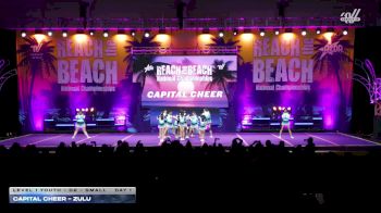 Capital Cheer - Zulu [2026 L1 Youth - D2 - Small Day 1] 2026 ACDA Reach the Beach All Star Grand Nationals - DII