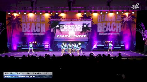 Capital Cheer - Zulu [2026 L1 Youth - D2 - Small Day 1] 2026 ACDA Reach the Beach All Star Grand Nationals - DII