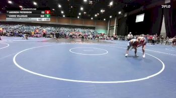 165 lbs Champ. Round 3 - Chris Villegas, Rancho Bernardo vs Andrew Peterson, Beyer