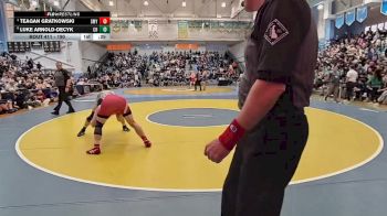 190 lbs 5th Place Match - Teagan Gratkowski, Smyrna H S vs Luke Arnold-Decyk, Cape Henlopen H S