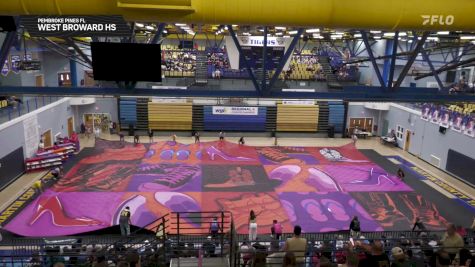 West Broward HS "Pembroke Pines FL" at 2026 WGI Guard Stuart Regional+