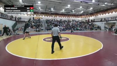 126 lbs 3rd Place Match - Bentley Johnson, Green River vs Dane Arnoldi, Rock Springs