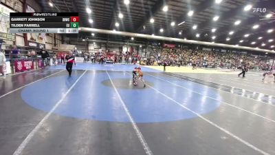 55 lbs Champ. Round 1 - Tilden Farrell, Eastside United vs Garrett Johnson, Dakota Boyz Wrestling Club