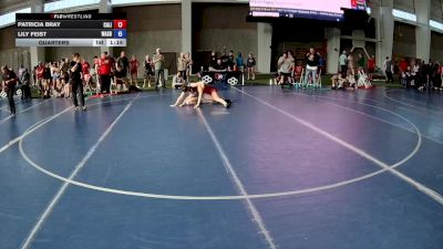 115 lbs Quarters - Patricia Bray, California vs Lily Feist, Washington