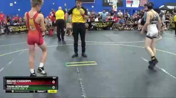 107 lbs Round 2 (6 Team) - Bruno Cassioppi, POWA vs Tavin Bomkamp, Elite Athletic Club