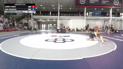 140 lbs 5th Place Match - Avery Lynch, Michigan Premier vs Amy Velasco, CKWA