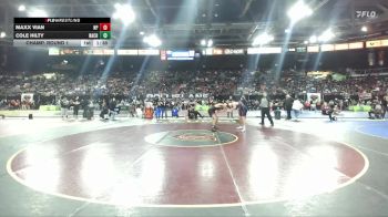 165 lbs Champ. Round 1 - Cole Hilty, Nampa Christian vs Maxx Vian, New Plymouth