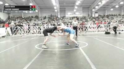 195 lbs Round Of 64 - Aidan Buck, GA vs Carter Vannest, CA