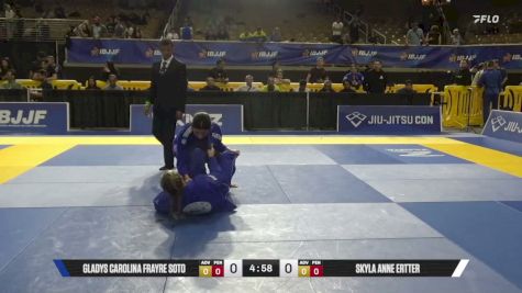 Skyla Anne Ertter vs Gladys Carolina Frayre Soto 2026 Pan Jiu Jitsu IBJJF Championship