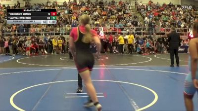 150 lbs Champ. Round 1 - Kennedy Jones, Team AI vs Aviyah Walton, Finneytown