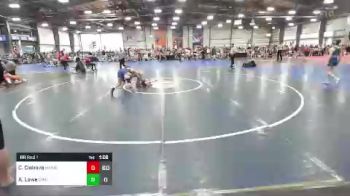 135 lbs Rr Rnd 1 - Carter Clebove, Mat Assassins vs Ace Lowe, Ohio Titan