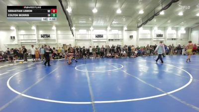 160 lbs Round Of 16 - Sebastian Lemon, WV vs Colton Morris, OH