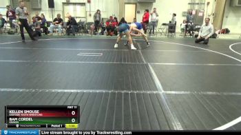 120 lbs Round 2 - Kellen Smouse, Eastside Youth Wrestling vs Bam Cordel, Kraken